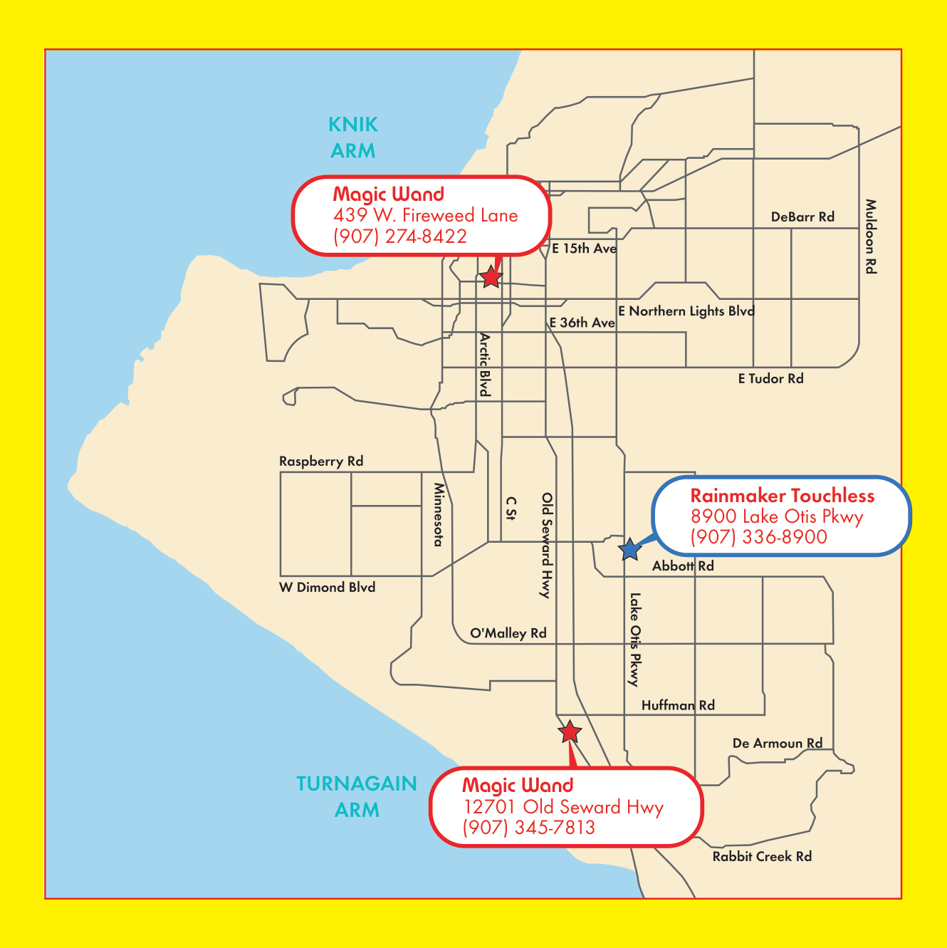 Map to locations Map to locations